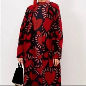 FARM Rio Hearts Cardigan Coat